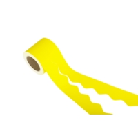 Scalloped Border Rolls 57mmx50m Yellow Scalloped Border Rolls 57mmx50m Yellow