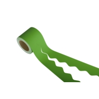 Scalloped Border Rolls 57mmx50m Green Scalloped Border Rolls 57mmx50m Green