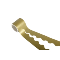 Card Scalloped Border Roll Gold 15m Card Scalloped Border Roll Gold 15m