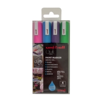 Uni-Ball Chalk Markers 4 Pack Party Pack