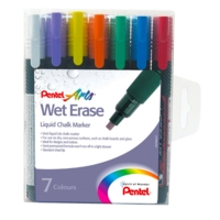 Pentel Chalk Markers - Pack of 7 Pentel Chalk Markers - Pack of 7