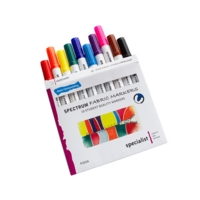 Spectrum Fabric Markers Pk10 Asrtd Col