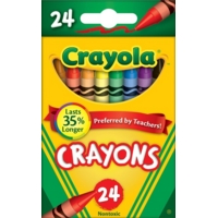 Crayola Std Crayons Box Of 24 Assd Crayola Std Crayons Box Of 24 Assd
