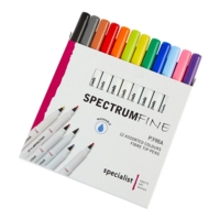 Spectrum Fine Pen Pk12 Asrtd Colours Spectrum Fine Pen Pk12 Asrtd Colours