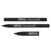 Colour Broad Pen Black Pk 12 Colour Broad Pen Black Pk 12