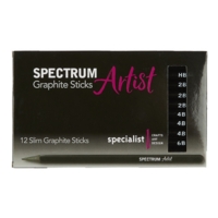 Spectrum Slim Graphite Stick Pk12 Asrtd