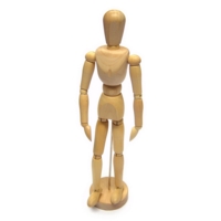 Wooden Male Manikin 12