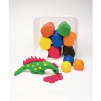 Finger Soft Dough 8 X Col 2.4kg Finger Soft Dough 8 X Col 2.4kg