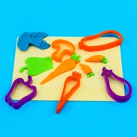 Vegetable Cutters Pack 6 Vegetable Cutters Pack 6