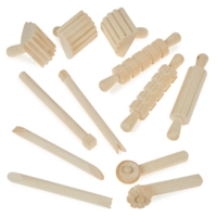Wooden Dough Tools Set P12 Wooden Dough Tools Set P12