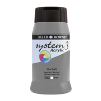 System 3 Metallic 500ml Silver System 3 Metallic 500ml Silver