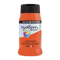 System 3 Cadmium Orange 500ml System 3 Cadmium Orange 500ml