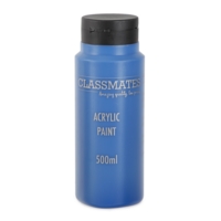 Classmates Cyan Blue Acrylic 500ml Classmates Cyan Blue Acrylic 500ml