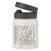 X4 Stndrd Acryl 500ml Titanium White X4 Stndrd Acryl 500ml Titanium White
