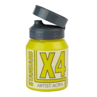 X4 Stndrd Acryl 500ml Primary Yellow X4 Stndrd Acryl 500ml Primary Yellow