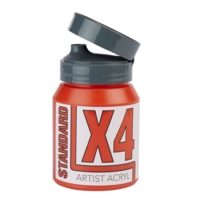 X4 Stndrd Acryl 500ml Naphthol Red Light X4 Stndrd Acryl 500ml Naphthol Red Light