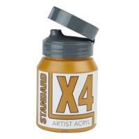 Sc X4 Standard Acryl 500ml Raw Sienna Sc X4 Standard Acryl 500ml Raw Sienna
