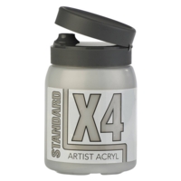 Sc X4 Standard Acryl 500ml Silver Sc X4 Standard Acryl 500ml Silver