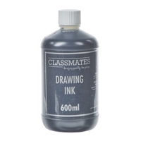 CM Drawing Ink 600ml Black
