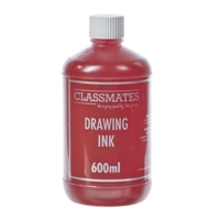 CM Drawing Ink 600ml Red CM Drawing Ink 600ml Red