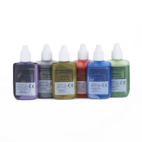 Marbling Ink Ass Met Cols 6x25ml Bottles