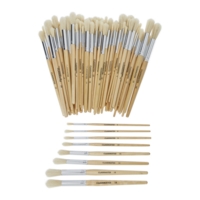 CM Round Hog Long Brushes - Size 4 P10