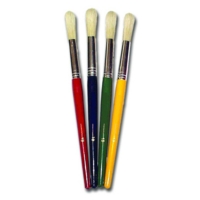 Jumbo Hog Hair Brushes - Pack of 30 Jumbo Hog Hair Brushes - Pack of 30