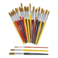 Nylon Short Handle Colour Brush P30