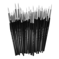 White Sable Brush Assortment Pk50 White Sable Brush Assortment Pk50