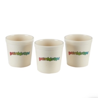 Bamboo Mixing Pots - Pack of 3