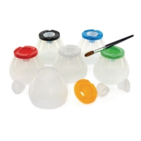 Extra Safe Non Spill Pots Pack 6 Extra Safe Non Spill Pots Pack 6