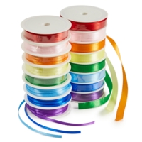 Satin Ribbon 16 Spools X 120m