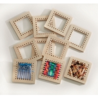 Wooden Weaving Squares Wooden Weaving Squares