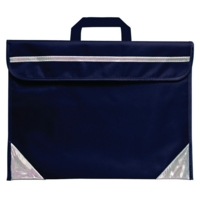Duo Unprinted Book Bag Navy Duo Unprinted Book Bag Navy