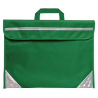 Duo Unprinted Book Bag Emerald Duo Unprinted Book Bag Emerald