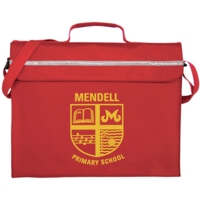 Primo Printed Book Bag Red Primo Printed Book Bag Red