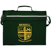 Primo Printed Book Bag Green Primo Printed Book Bag Green
