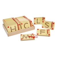 Magnetic Letter Mazes Uppercase