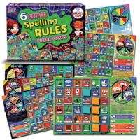 6 Super Spelling Rules Board Games