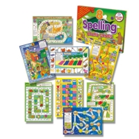 Eight Spelling Board Games