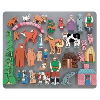 Fairy Tale Wooden Character Set Fairy Tale Wooden Character Set