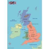 Simple Map of the UK
