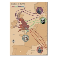 Invaders Of The Uk Map Invaders Of The Uk Map