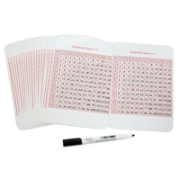 A5 Double Sided Multiplication Grid A5 Double Sided Multiplication Grid