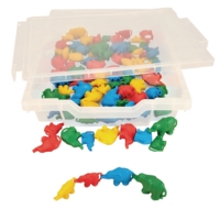 Linking Elephants 4 Colours Pk80