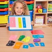Double Sided Magnetic Fraction Squares Double Sided Magnetic Fraction Squares