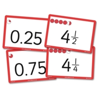 Fraction and Decimal Counting Cards Pk40 Fraction and Decimal Counting Cards Pk40