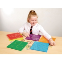 Geoboards 6 Colours 230mm Geoboards 6 Colours 230mm