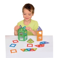 Translucent Magnetic Polydron Set Translucent Magnetic Polydron Set