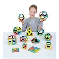Magnetic Polydron Mathematics Set Magnetic Polydron Mathematics Set